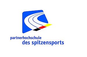 Logo des ADH. Die HHU ist Partnerhochschule des Spitzensports.